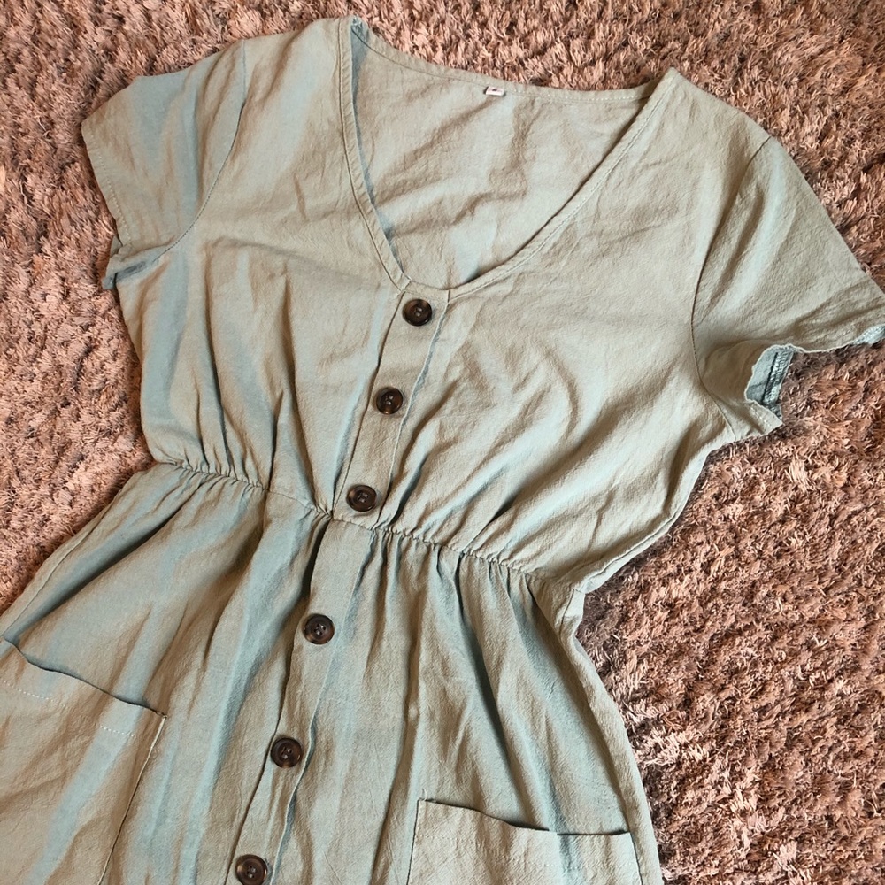 Sage Midi Dress